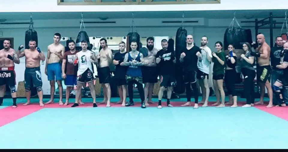 Trénink thajského boxu